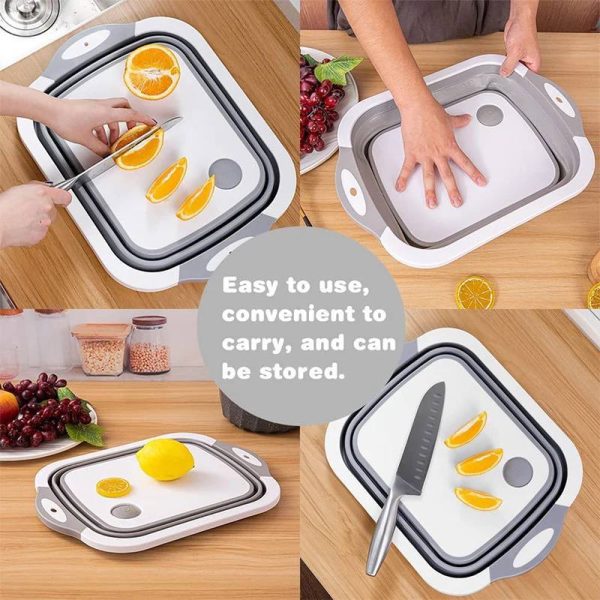 Foldable chopping board