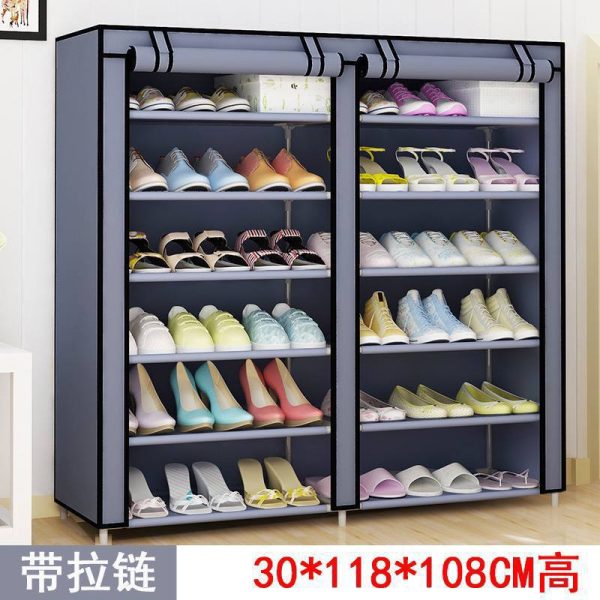 DOUBLE DOOR SHOE RACK