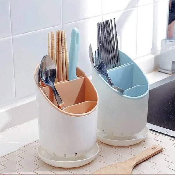 Kitchen draining storage basket
