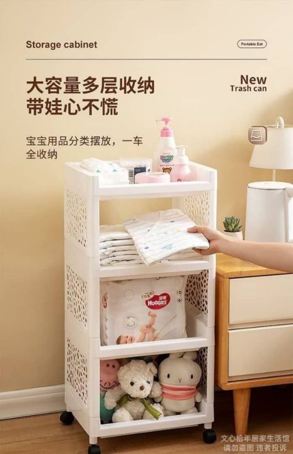 4LAYER MULTI-PURPOSE STORAGE RACK

(NO WHEEL ATTACHED)