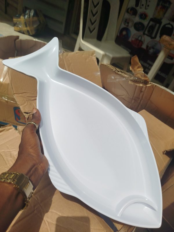 MELANIN FISH SHAPE SERVING TRAY