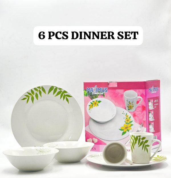 6PCS MAXIMUS DINNER SET