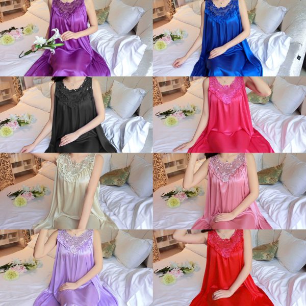 SEXY SILKY LACE SLEEP WEAR