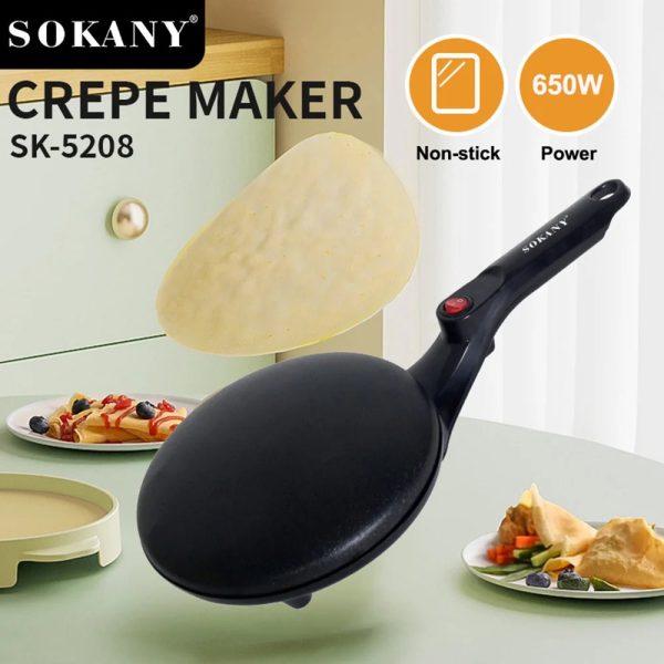 AVINAS ELECTRIC NON STICK PANCAKE/CREPE MAKER