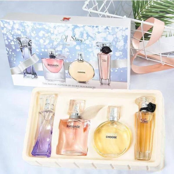 4 IN 1 FLOWER PERFUME SET