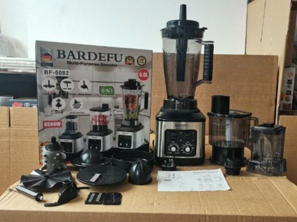 8 IN 1 BARDEFU COMMERCIAL BLENDER WITH COMPLETE ACCESSORIES code5082