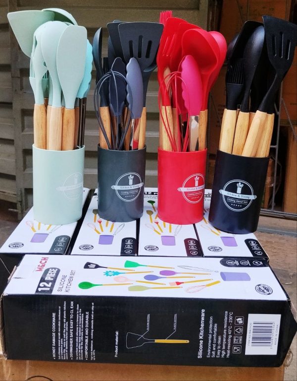 SX SILICONE KITCHEN UTENSILS