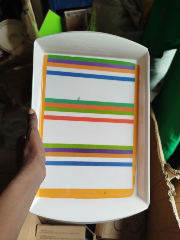 MULTI COLOURED TRAY