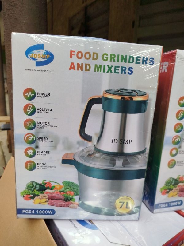 7LITRES SMP YAM POUNDER FOOD PROCESSOR