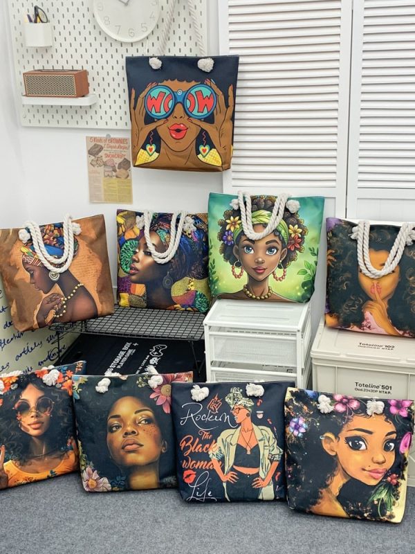 LARGE SIZE FACIAL TOTE BAG