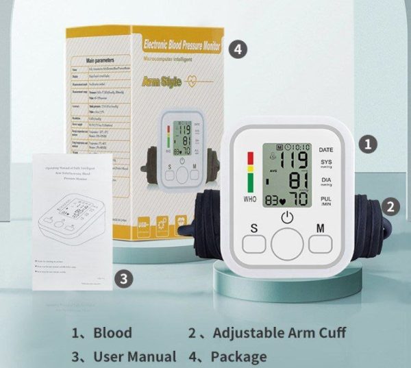 ELECTRONIC BLOOD PRESSURE MONITOR MACHINE