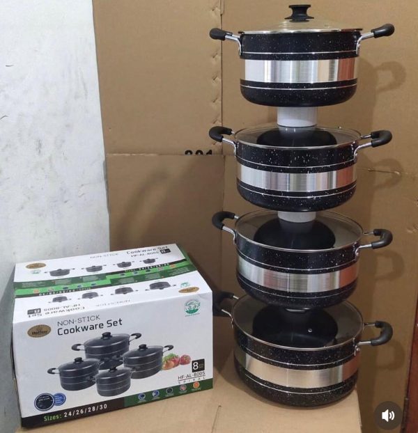 HF 8005 NON STICK COOKWARE SET