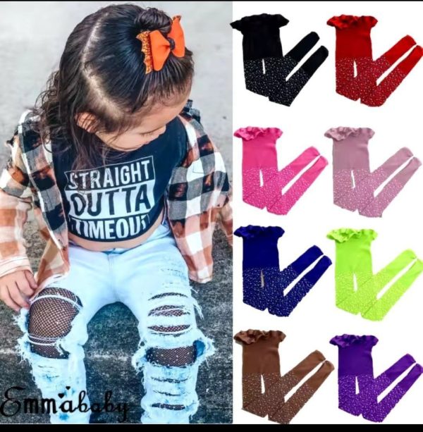 kiddies fashion skin net pantyhose