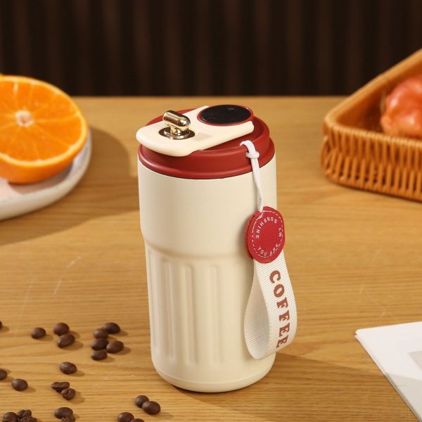 TEMPERATURE STAINLESS STEEL VACCUM COFFEE CUP