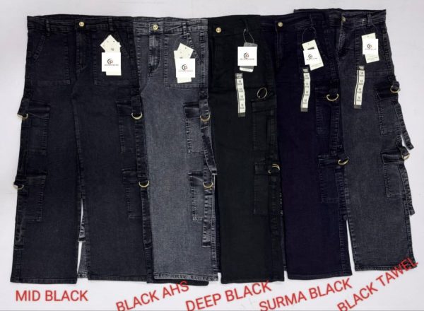 PREMIUM QUALITY MULTIPLE POCKET BAGGY CARGO JEANS