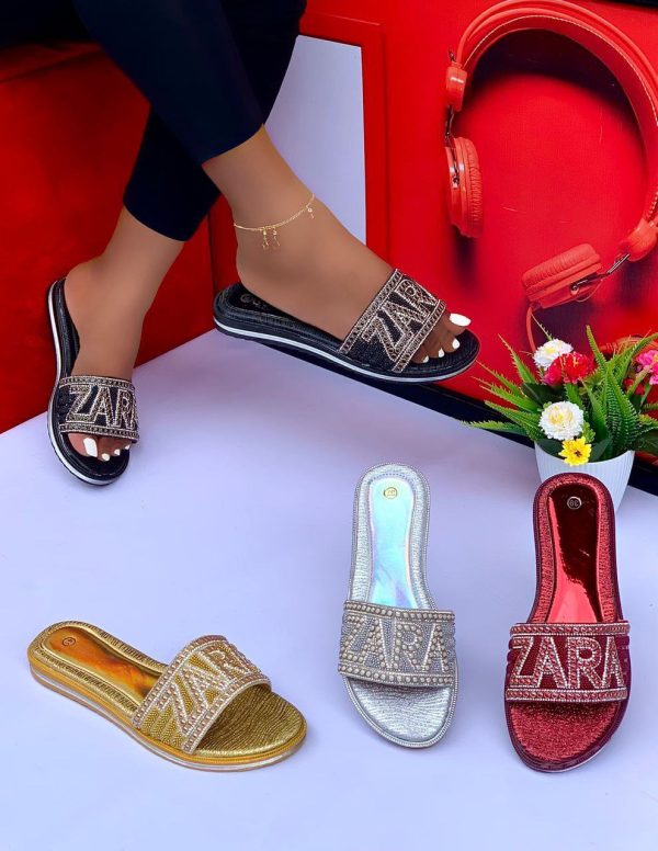 Zara classy slippers