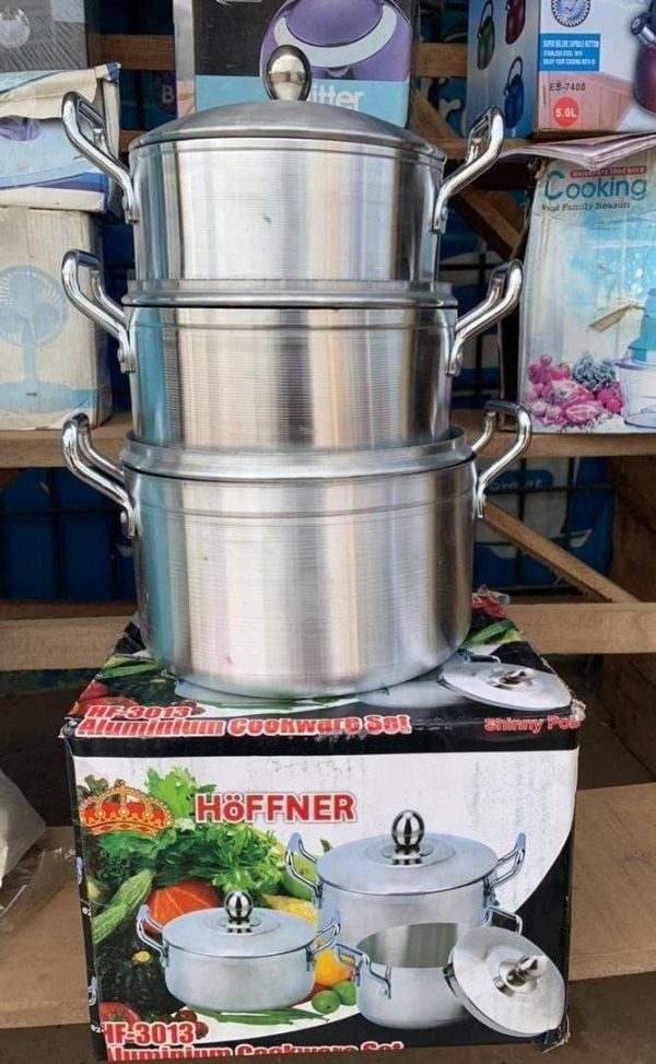 HF 3016 ALUMINIUM COOKWARE SET