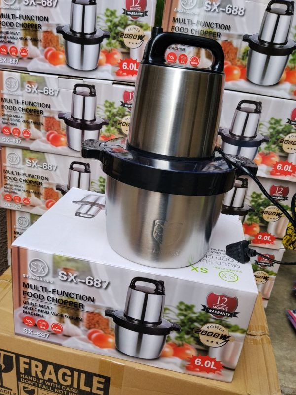 6L SX YAM POUNDER/ FOOD PROCESSOR