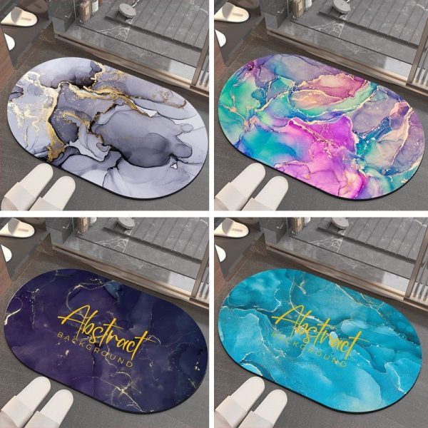CUTE NON SLIP DIATOM BATHROOM / FLOORMAT