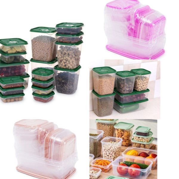 17PCS  STORAGE CONTAINER
