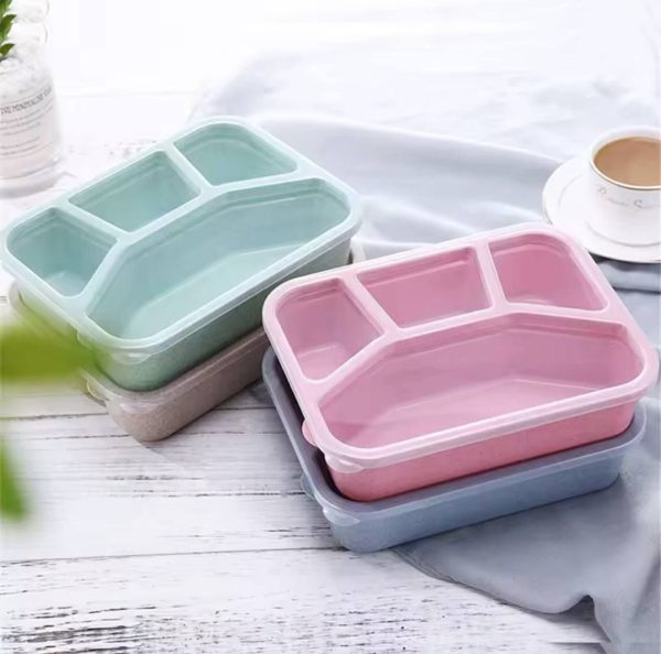 FOUR COMPARTMENT PREP STORAGE CONTAINER