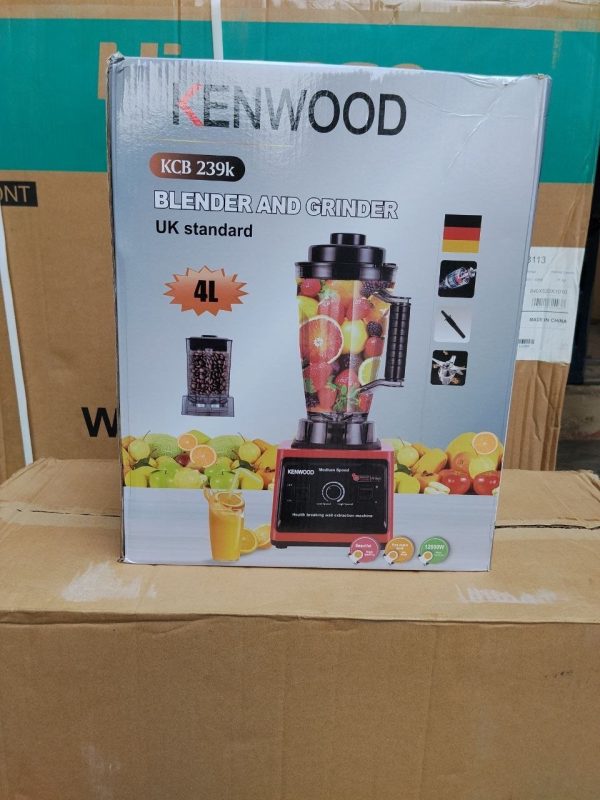 4LITRES KENWOOD COMMERCIAL BLENDER ( SMALL CARTON)