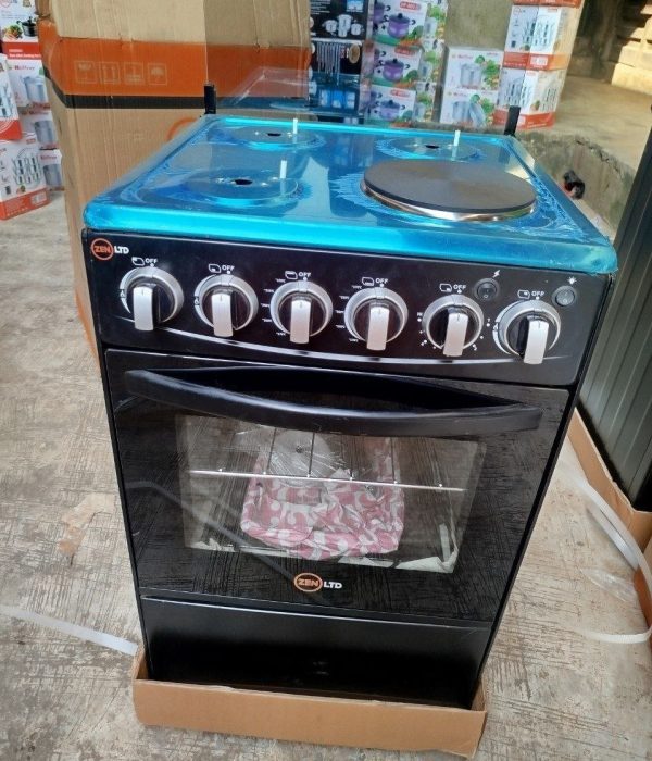 zen automatic three gas +1 hot plate with oven
