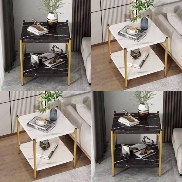 SQUARE LUXURY NORDIC SIDE TABLE