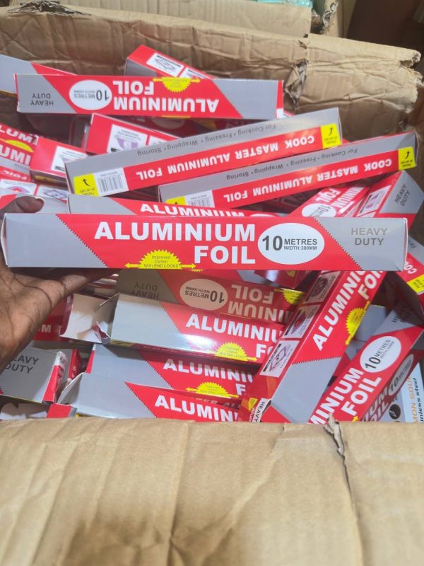Aluminium foil paper for baking cooking grilling