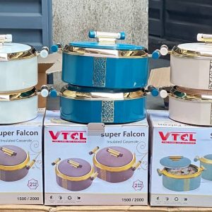 2SET  SUPER FALCON INSULATED CASSEROLE