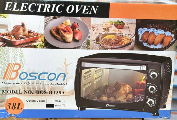 38LITRES DURABLE BOSCON ELECTRIC OVEN