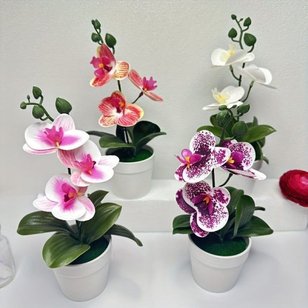 Artificial orchid home office decorative flower