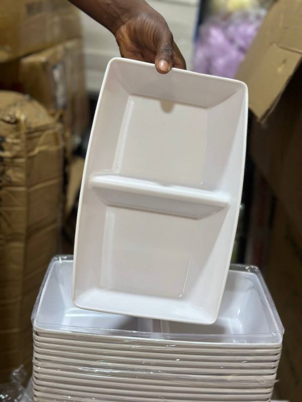 TWO COMPARTMENT BOWL SOO3/6PCS