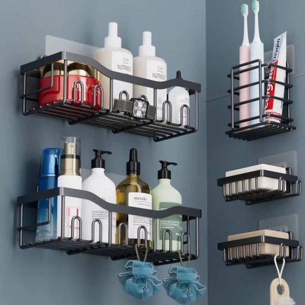 5 IN 1 CORNER SHOWER CADDY