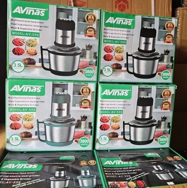 3.5LITRES AVINAS YAM POUNDER / FOOD PROCESSOR