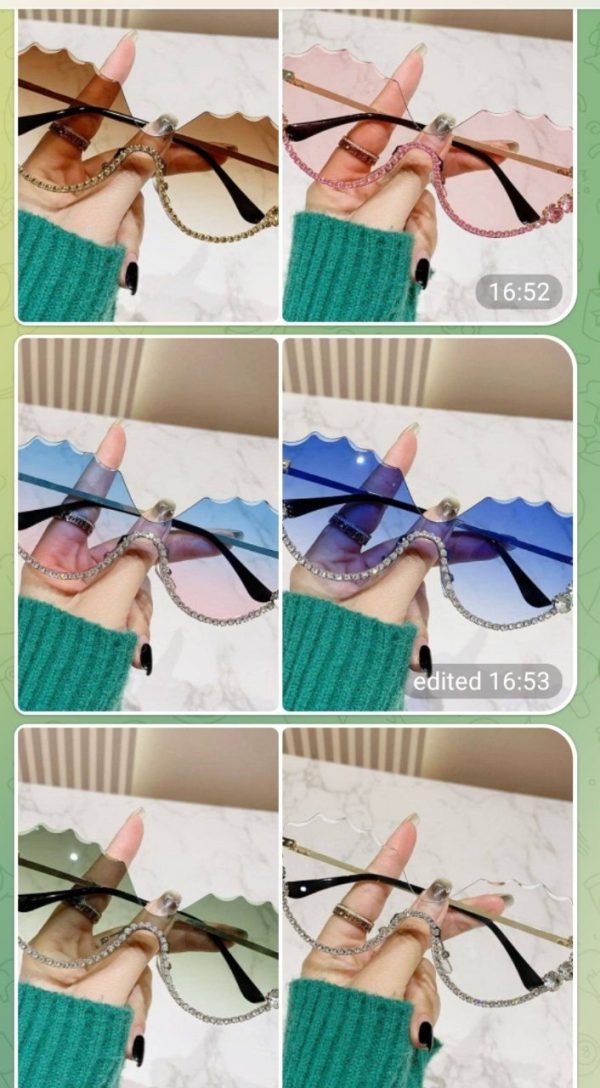 Clara designer stoned sunglass