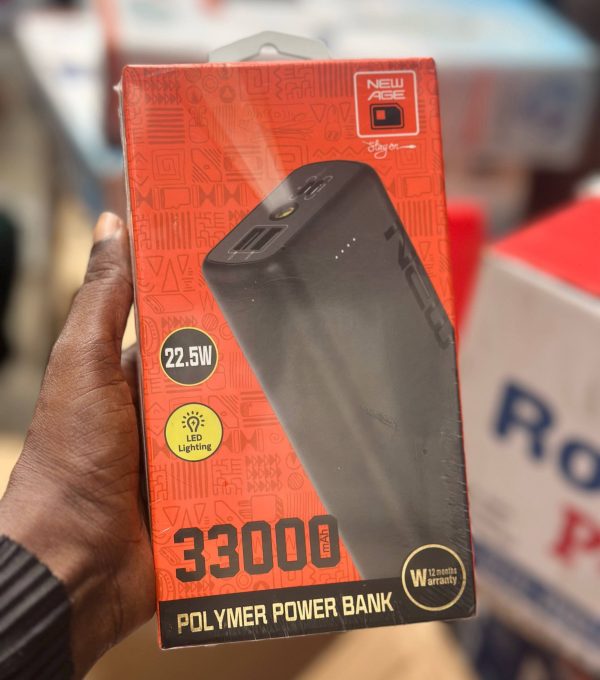 33000MAH NEW AGE POWER BANK