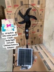 DSG 16 INCHES Fan with bulb and panel