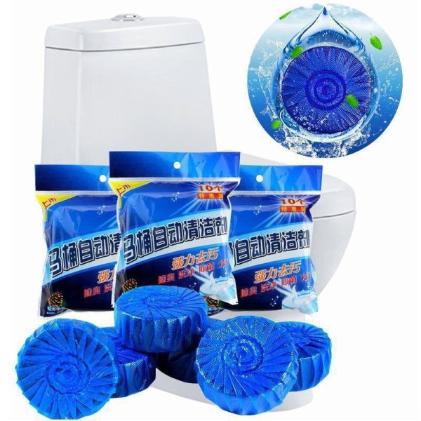 TOILET BOWL CLEANING DEODORANT TABLET /10PCS