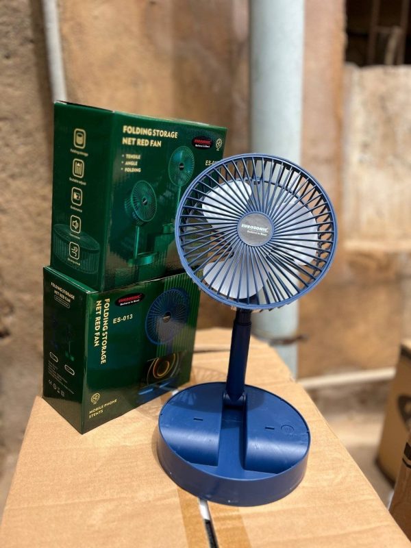 ES 01 RECHARGEABLE GREEN FAN