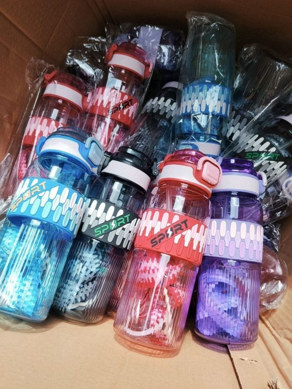 gradient water bottle