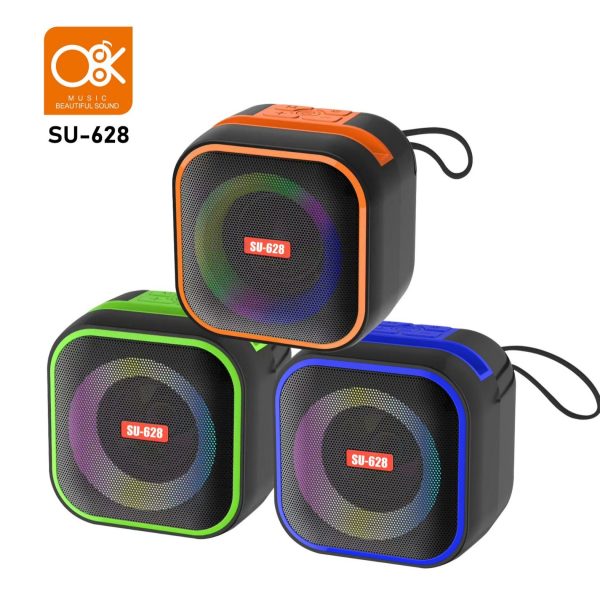 PORTABLE BLUETOOTH SPEAKER WITH RGB EFFECT