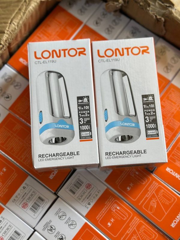 LONTOR RECHARGEABLE EMERGENCY LIGHT