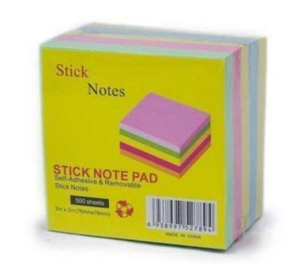 sticky note pad