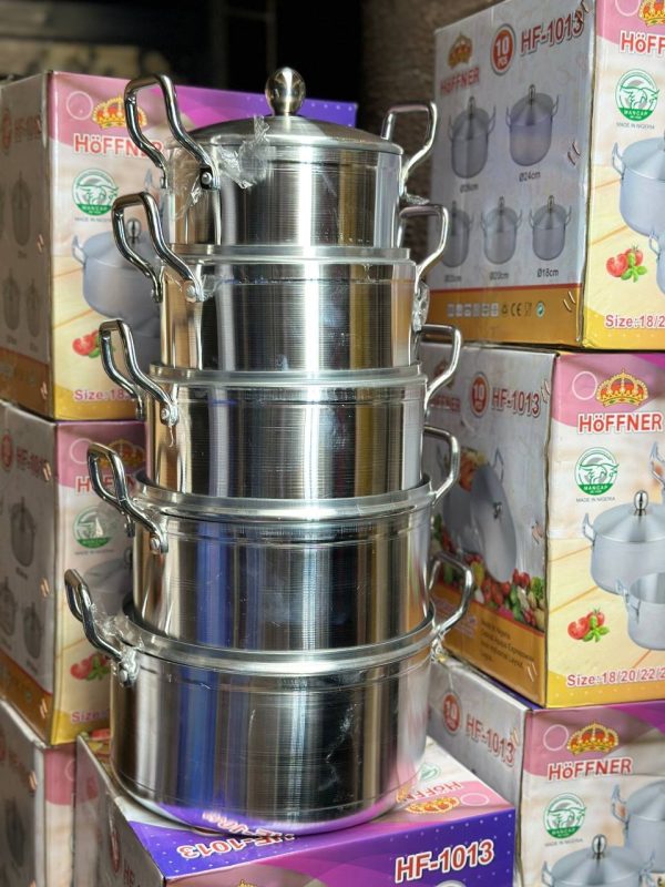 HF 1013 ALUMINIUM STOCK POT SET