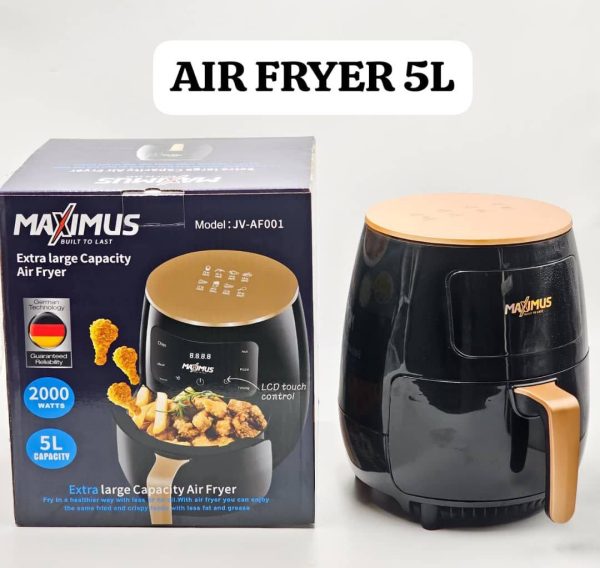 5LITRES MAXIMUS EXTRA LARGE CAPACITY AIRFRYER
