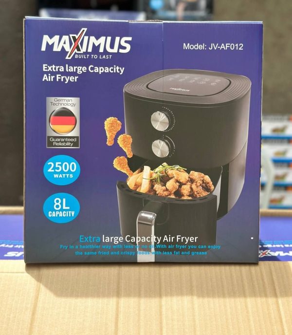 8LITRES MAXIMUS LARGE CAPACITY  AIRFRYER
