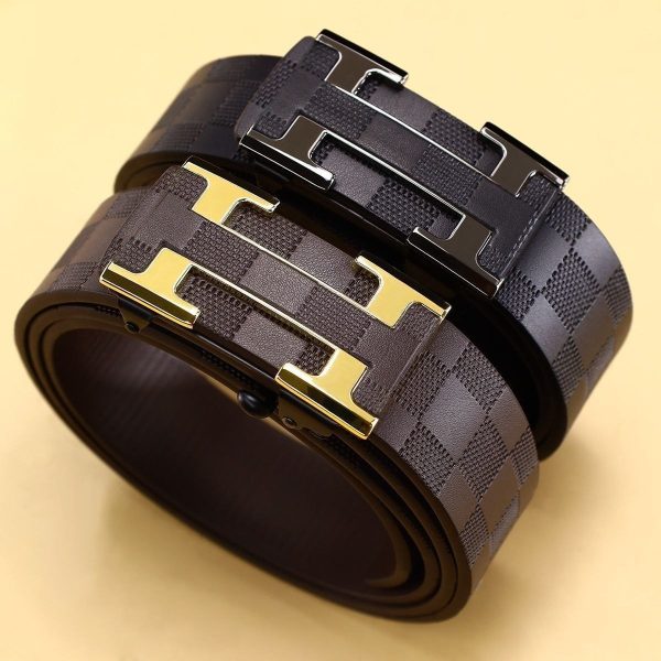 PAUL MEN ATOMATIC LEATHER BUCKLE BELT