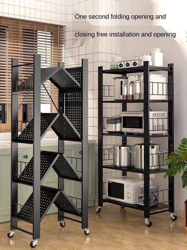 5LAYER STURDY KITCHEN RACK
