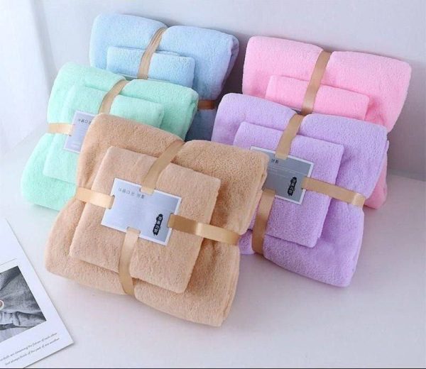 2 IN 1 REGULAR FLUFFY TOWEL